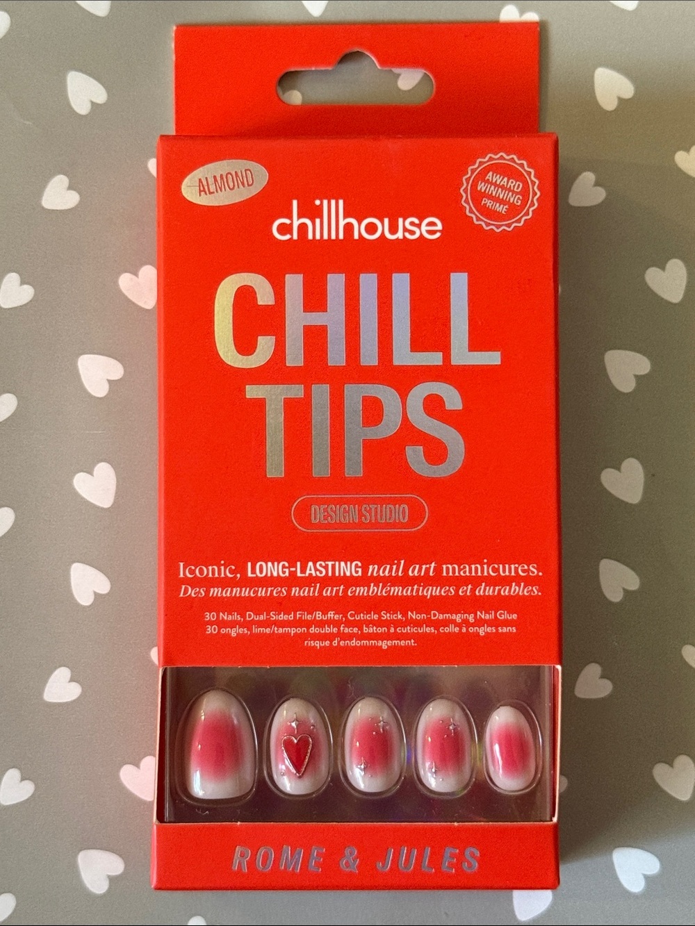 Chillhouse Chill Tips Press On Nails in Rome & Jules